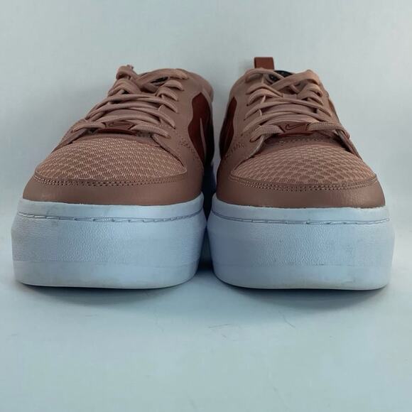 NIKE Court Vision ”Alta” Pink TxT Platform Sneakers Womens Size 11.5 - Picture 2 of 12